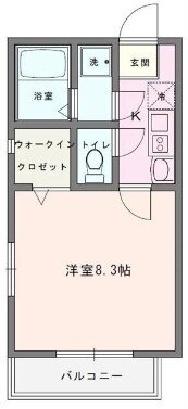 埼玉県ふじみ野市大原１ 上福岡駅 1K アパート 賃貸物件詳細