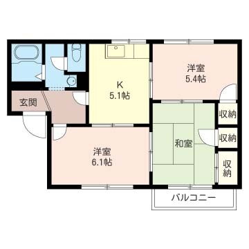 神奈川県厚木市林２ 本厚木駅 3K アパート 賃貸物件詳細