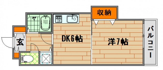 広島県広島市中区堺町１ 本川町駅 1DK マンション 賃貸物件詳細