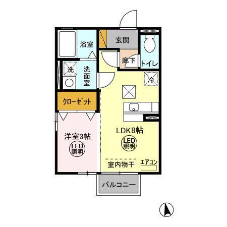 茨城県高萩市肥前町１ 高萩駅 1LDK アパート 賃貸物件詳細