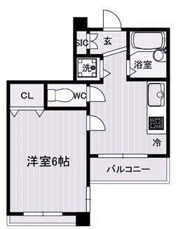 兵庫県西宮市田中町 西宮駅 1K マンション 賃貸物件詳細