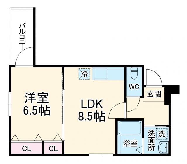 大阪府吹田市千里山西６ 千里山駅 1LDK アパート 賃貸物件詳細