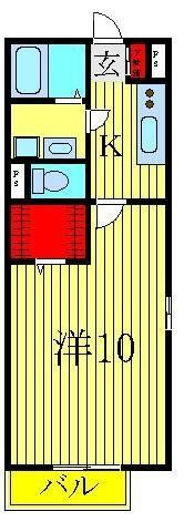 千葉県柏市東中新宿１ 南柏駅 1K アパート 賃貸物件詳細