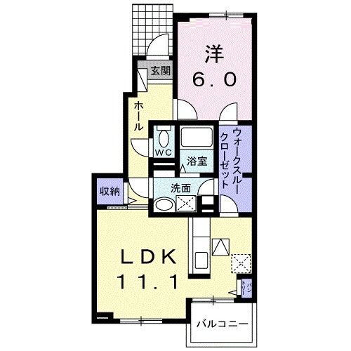 佐賀県杵島郡江北町大字佐留志 江北駅 1LDK アパート 賃貸物件詳細