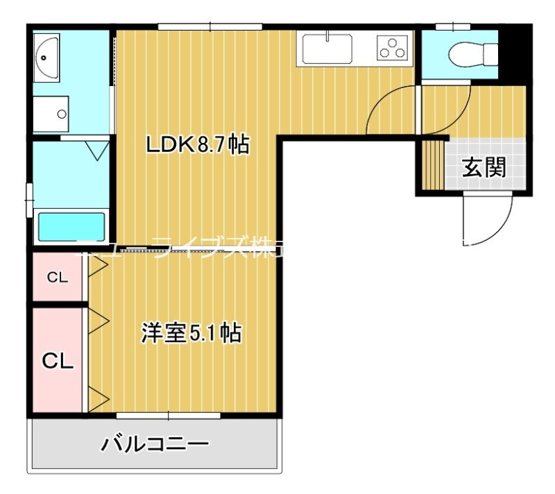 大阪府寝屋川市萱島東１ 萱島駅 1LDK アパート 賃貸物件詳細