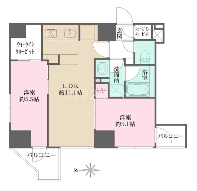 東京都荒川区西日暮里６ 西日暮里駅 2LDK マンション 賃貸物件詳細
