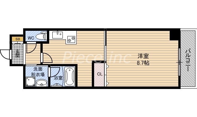 大阪府大阪市鶴見区茨田大宮１ 門真南駅 1DK マンション 賃貸物件詳細