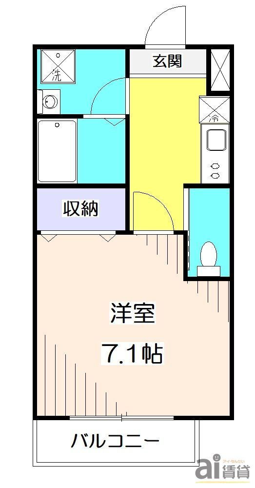 埼玉県所沢市大字下安松 秋津駅 1K アパート 賃貸物件詳細