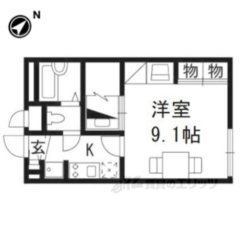 京都府南丹市園部町城南町堂田 園部駅 1K アパート 賃貸物件詳細