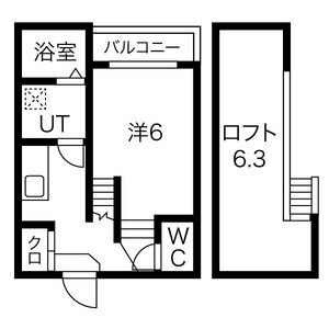 愛知県名古屋市昭和区広路通６ 川名駅 1SK アパート 賃貸物件詳細