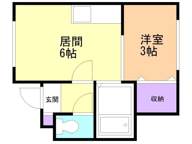 北海道札幌市東区北十三条東１３ 環状通東駅 1DK アパート 賃貸物件詳細