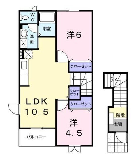 埼玉県深谷市田谷 深谷駅 2LDK アパート 賃貸物件詳細