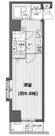 東京都港区麻布十番２ 麻布十番駅 1K マンション 賃貸物件詳細