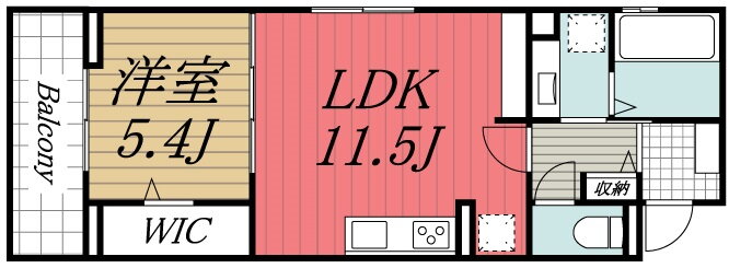 千葉県千葉市稲毛区天台４ 稲毛駅 1LDK アパート 賃貸物件詳細