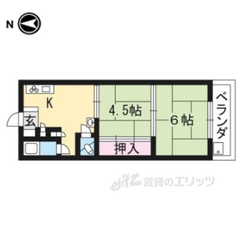 京都府京都市北区小山下総町 鞍馬口駅 2K マンション 賃貸物件詳細