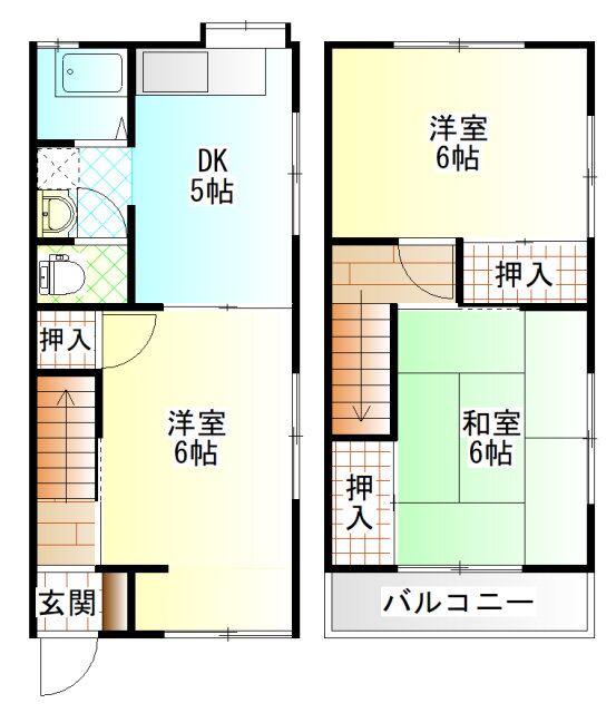 西湘タカタハイツパート１ 3DK 賃貸物件詳細