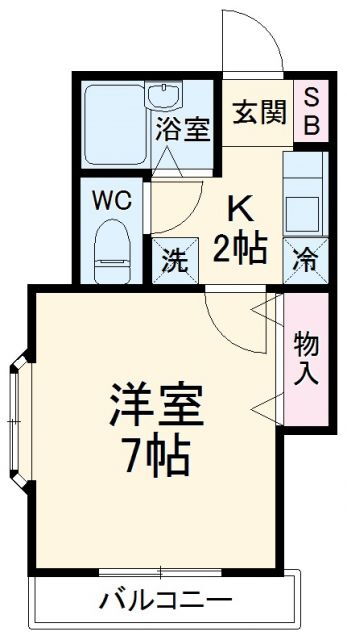 埼玉県朝霞市三原１ 朝霞台駅 1K アパート 賃貸物件詳細