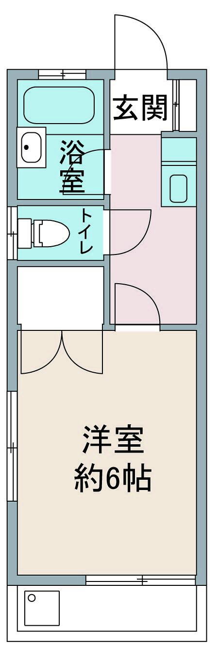 埼玉県川越市大字鯨井新田 鶴ヶ島駅 1K アパート 賃貸物件詳細
