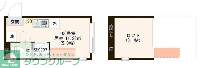 東京都板橋区仲宿 板橋区役所前駅 ワンルーム アパート 賃貸物件詳細