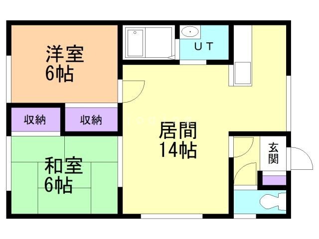 北海道函館市港町２ 五稜郭駅 2LDK アパート 賃貸物件詳細