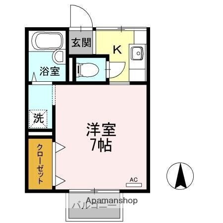 愛媛県松山市中村４ いよ立花駅 1K アパート 賃貸物件詳細