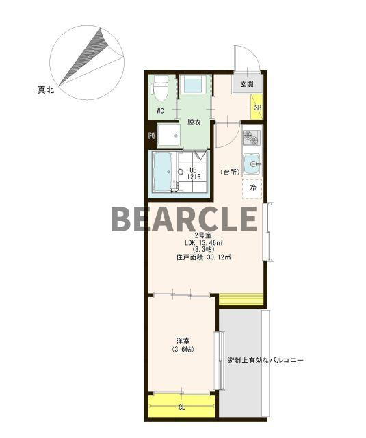 京都府京都市伏見区淀新町 淀駅 1LDK アパート 賃貸物件詳細