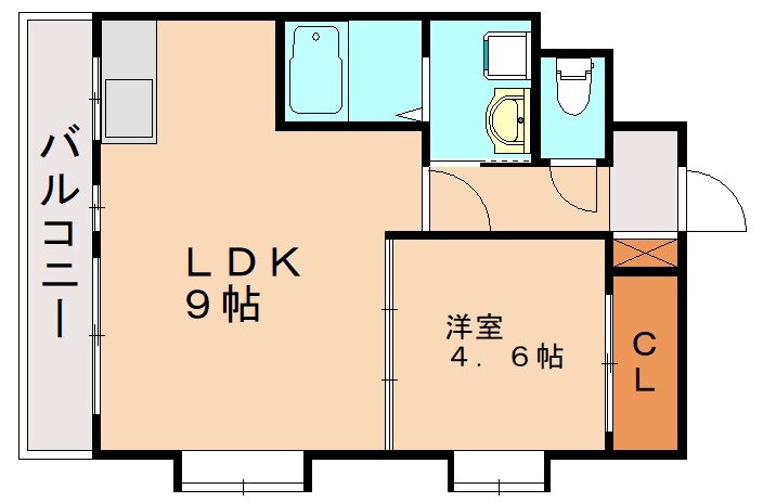 コスモポリタン 5階 1LDK 賃貸物件詳細