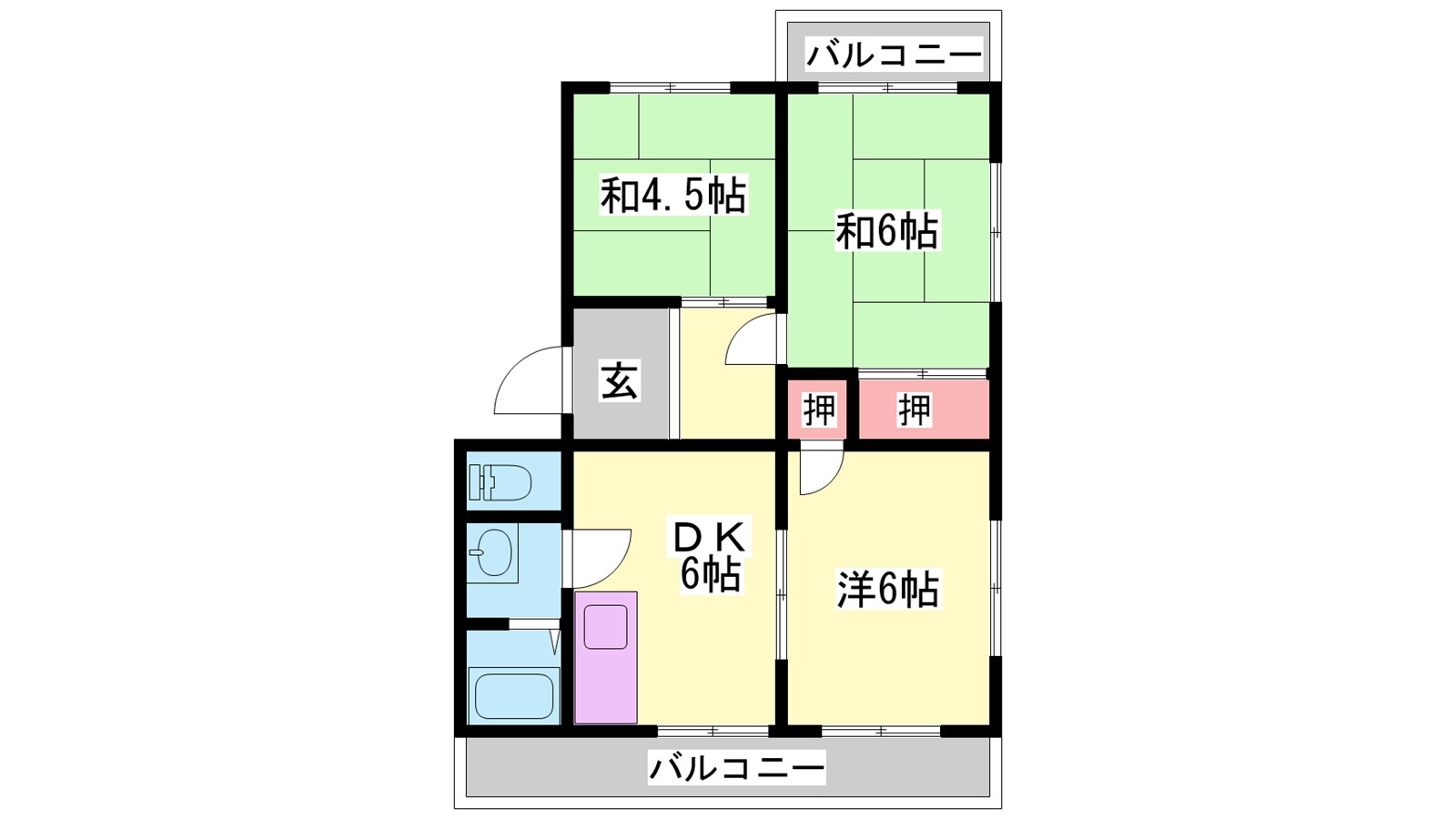 兵庫県小野市上本町 小野駅 3DK アパート 賃貸物件詳細