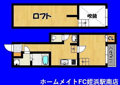 福岡県糸島市高田２ 波多江駅 1SDK アパート 賃貸物件詳細