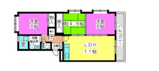 福岡県福岡市東区塩浜１ 和白駅 3LDK マンション 賃貸物件詳細