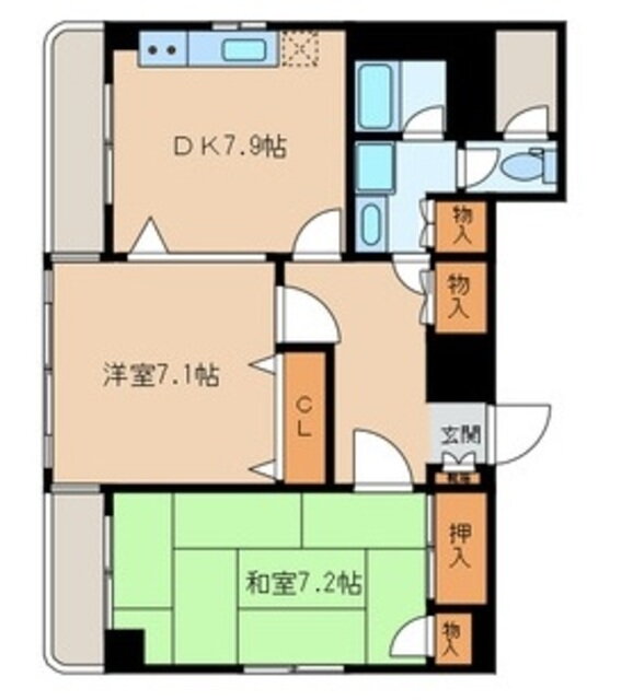 埼玉県さいたま市浦和区仲町３ 浦和駅 2DK マンション 賃貸物件詳細