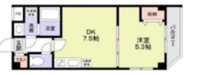 Ｖｉｃｔｏｒｉａｎ　Ｃｏｕｒｔ　ＦＵＮＡＢＡＳＨＩ 1階 1DK 賃貸物件詳細