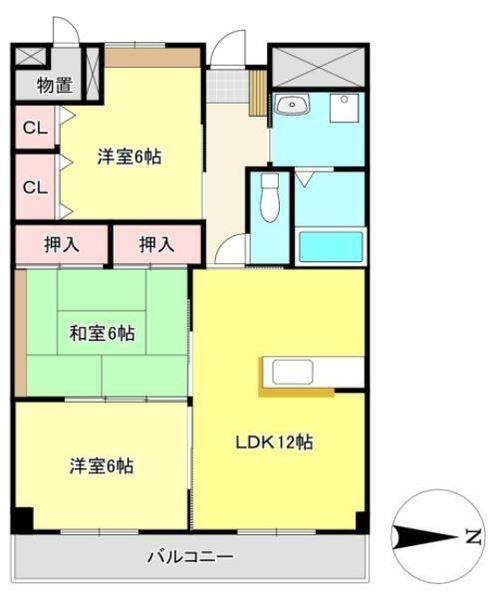 宮崎県宮崎市鶴島１ 宮崎駅 3LDK マンション 賃貸物件詳細