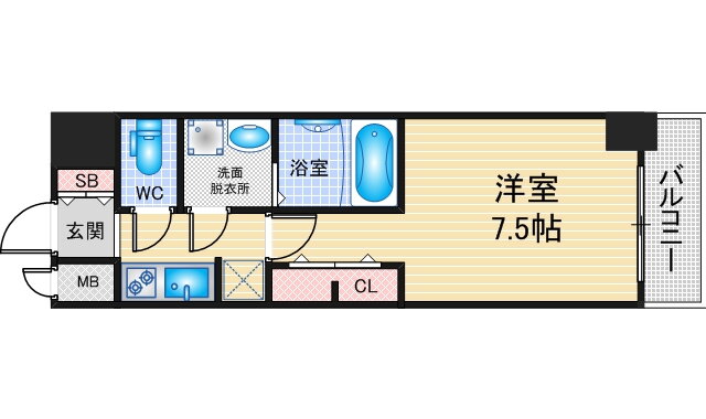 愛知県名古屋市西区新道１ 浅間町駅 1K マンション 賃貸物件詳細