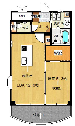 ルナ・ピエーナ 5階 1LDK 賃貸物件詳細