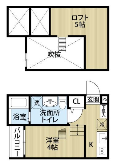 Ｉｖｙ菊井 2階 1K 賃貸物件詳細