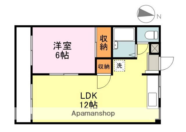 広島県福山市平成台 大門駅 1LDK アパート 賃貸物件詳細