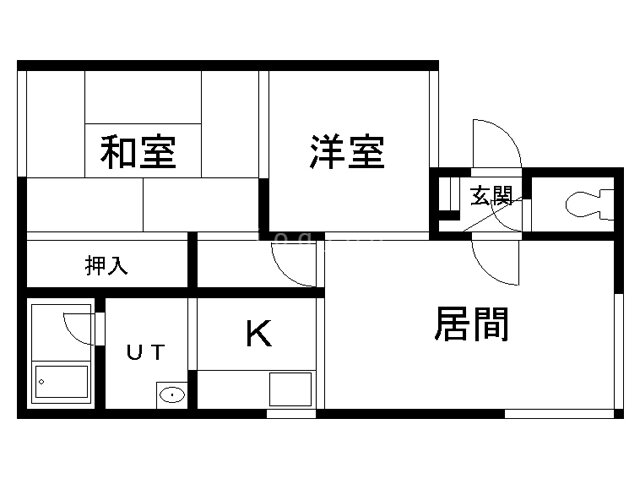 北海道旭川市豊岡十一条３ 2DK アパート 賃貸物件詳細