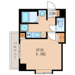 福岡県福岡市博多区下川端町 天神駅 1K マンション 賃貸物件詳細