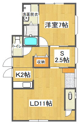 徳島県徳島市川内町加賀須野 立道駅 1SLDK アパート 賃貸物件詳細
