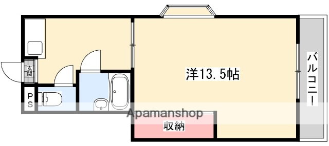 グリーンハイツネネ 3階 1DK 賃貸物件詳細