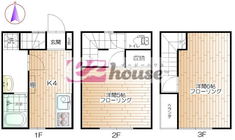 東京都杉並区松ノ木３ 新高円寺駅 2K アパート 賃貸物件詳細