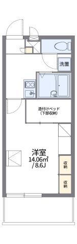 滋賀県東近江市中野町 太郎坊宮前駅 1K マンション 賃貸物件詳細