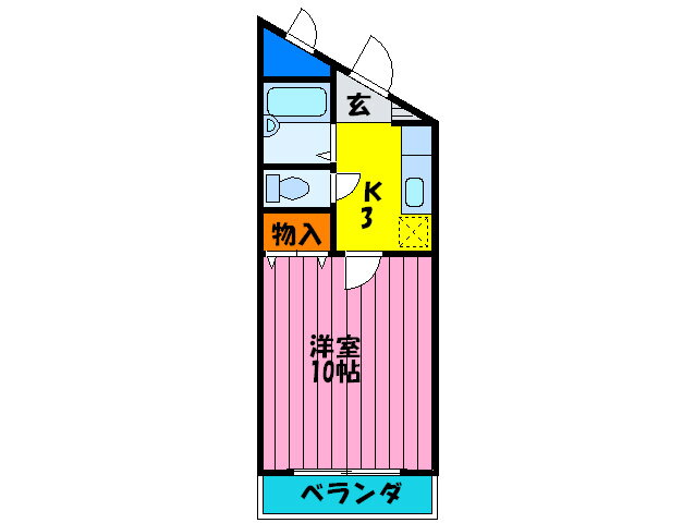 エイトアベニュー 4階 1K 賃貸物件詳細