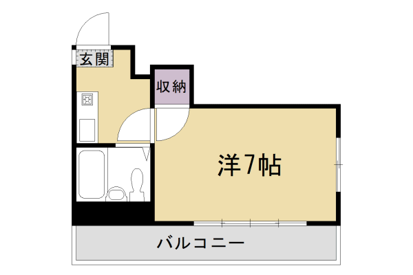 京都府京都市右京区常盤馬塚町 太秦駅 1K アパート 賃貸物件詳細