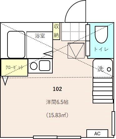 神奈川県横浜市西区東久保町 保土ケ谷駅 ワンルーム アパート 賃貸物件詳細