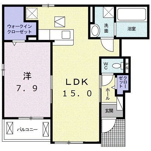 静岡県静岡市清水区北脇新田 清水駅 1LDK アパート 賃貸物件詳細