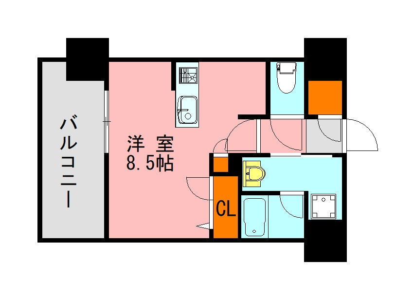福岡県福岡市博多区美野島３ 西鉄平尾駅 ワンルーム マンション 賃貸物件詳細