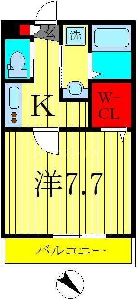 東京都足立区谷中１ 北綾瀬駅 1K マンション 賃貸物件詳細