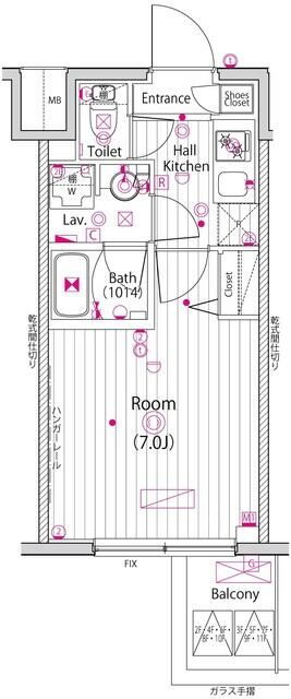 神奈川県横浜市中区長者町８ 関内駅 1K マンション 賃貸物件詳細